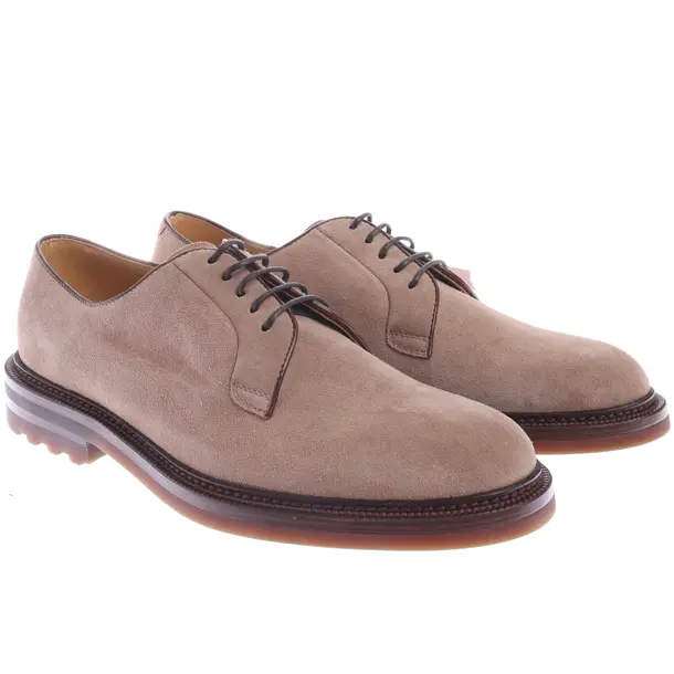 Schnürschuhe in Braun, , Brunello Cucinelli