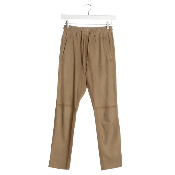 Pants in Brown, Leather, Odeeh