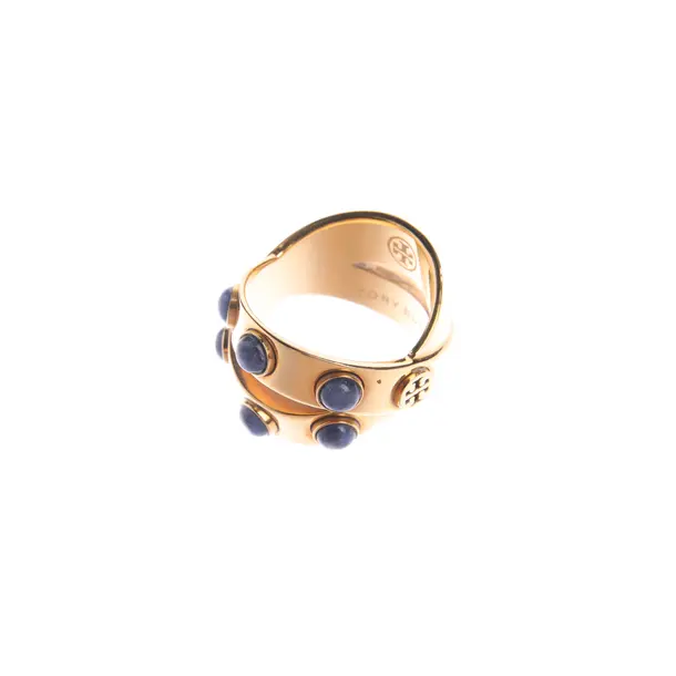 Ring in Metallic, Metal (metallic, metallized), Tory Burch