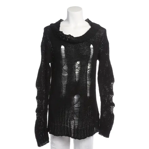 Jumper in Black, Cotton, Just Cavalli