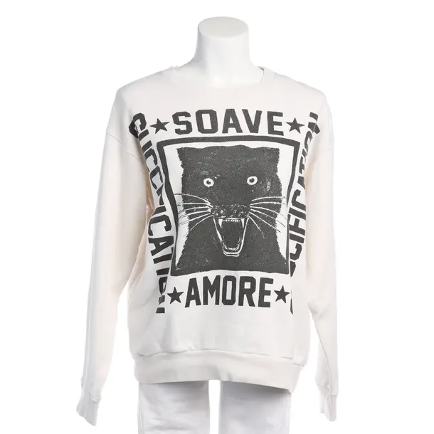 Sweatshirt in Weiß, Baumwolle, Gucci