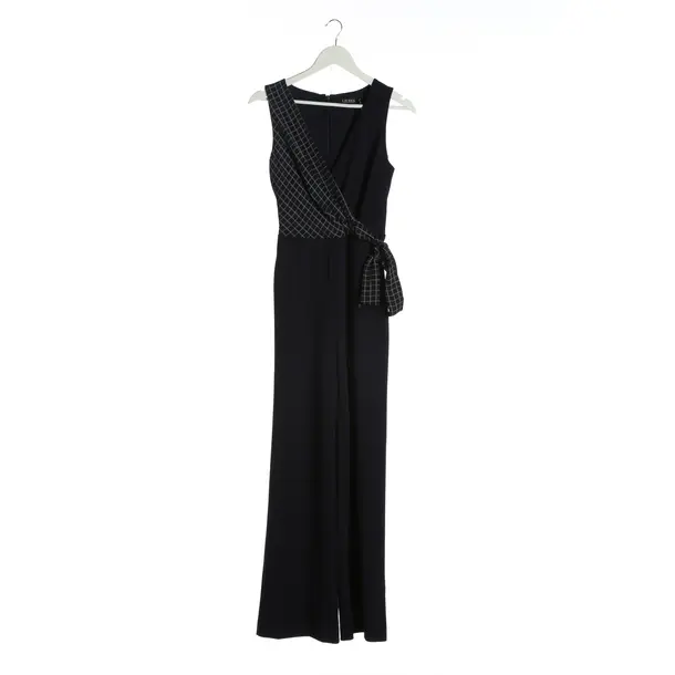 Jumpsuit in Blau, Polyester, Ralph Lauren Black Label