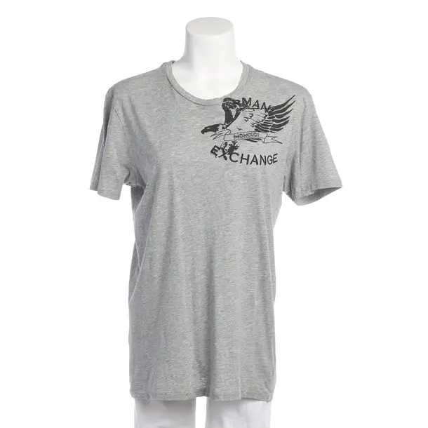 Shirt in Gray, Cotton, Armani Exchange