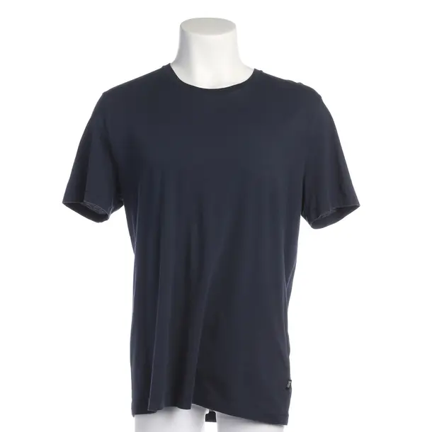 T-Shirt in Blue, Cotton, Hugo Boss Black Label