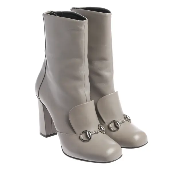 Stiefeletten in Grau, , Gucci