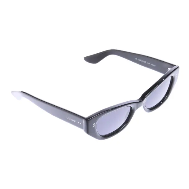 Sonnenbrille in Schwarz, Kunststoff, Gucci