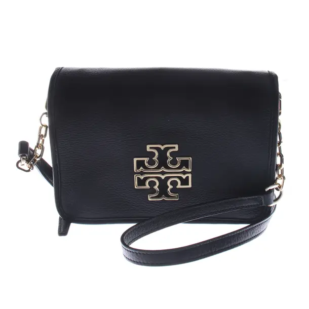 Shoulder Bag in Black, Leather, Tory Burch