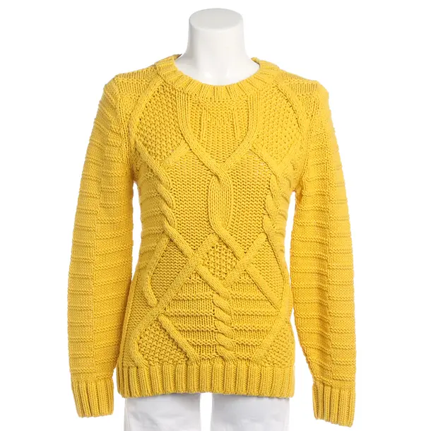 Pullover in Gelb, Baumwolle, Marc Cain Sports