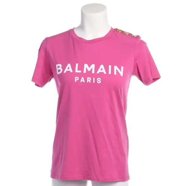 Shirt in Rosa, Baumwolle, Balmain