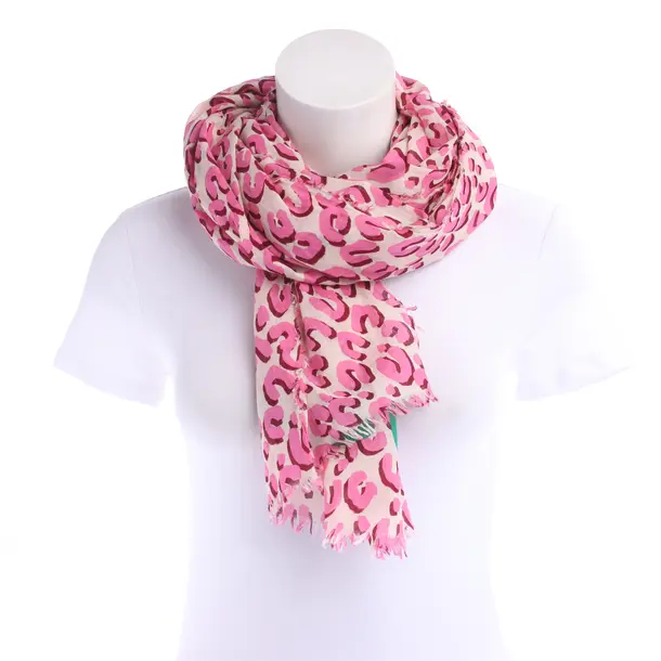 Scarf in White, Cotton, Louis Vuitton