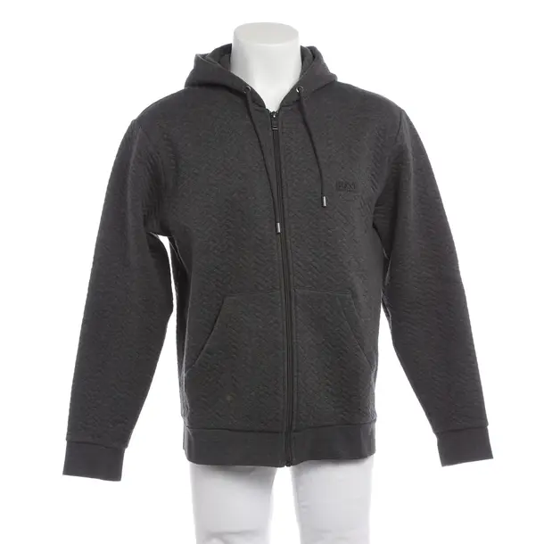 Sweatjacke in Grau, Baumwolle, Hugo Boss Black Label