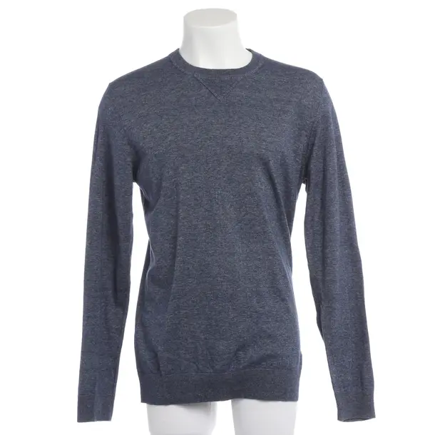 Jumper in Blue, Cotton, Hugo Boss Black Label
