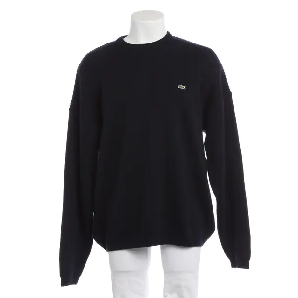 Pullover in Blau, Wolle, Lacoste