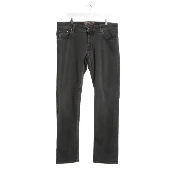 Jeans Straight Fit in Grau, Baumwolle, Jacob Cohen