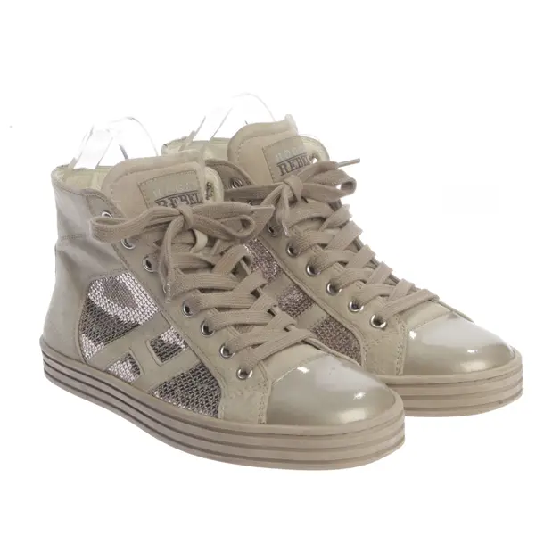 High-Top Sneaker in Weiß, , Hogan