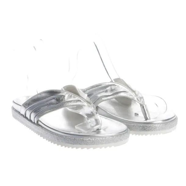 Sandals in Metallic, , Högl