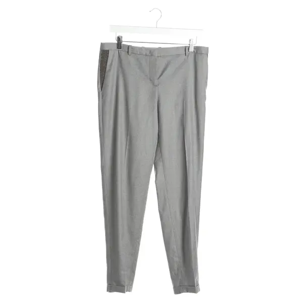 Pants in Gray, Wool, Fabiana Filippi