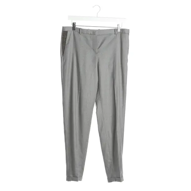 Pants in Gray, Wool, Fabiana Filippi
