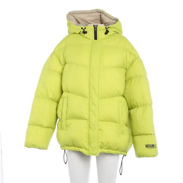 Winter Jacket in Neon, Polyamide, MSGM