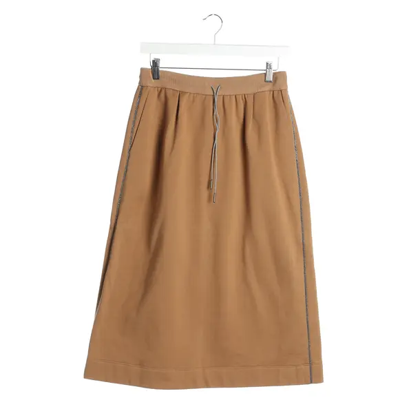 Skirt, in Light Brown, Cotton, Fabiana Filippi