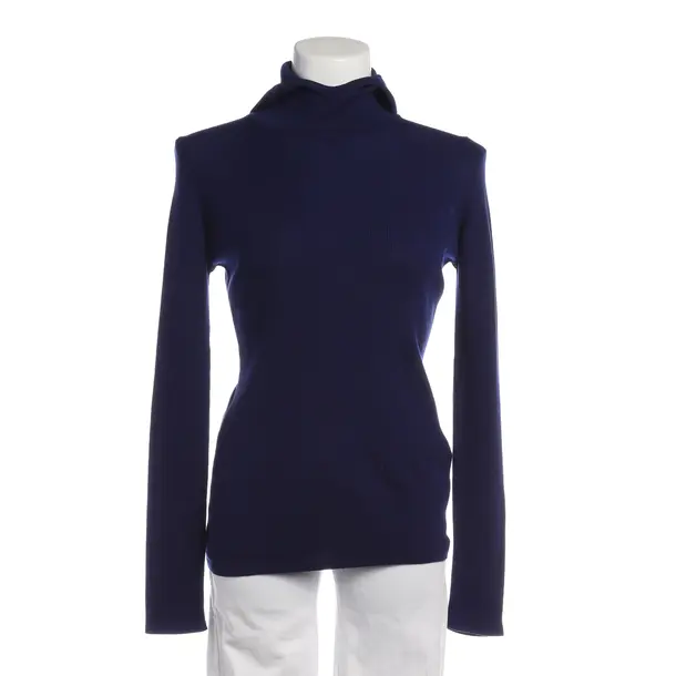 Wollpullover in Blau, Wolle, Dorothee Schumacher