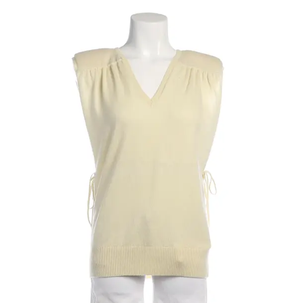 Sweater Vest in White, Cashmere, Dorothee Schumacher