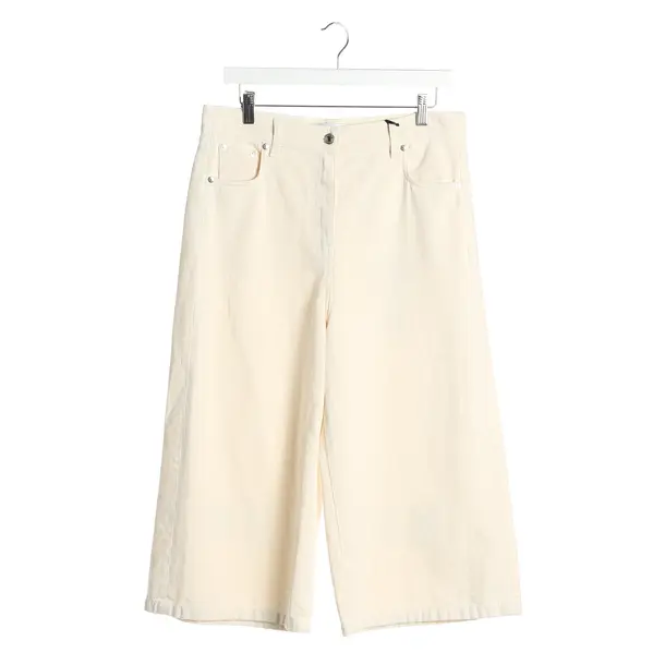 Pants in White, Cotton, MSGM