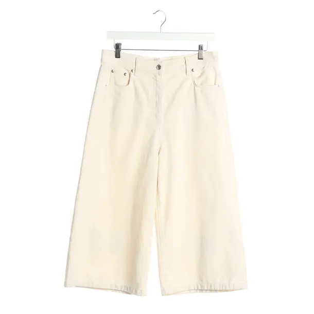 Hose in Weiß, Baumwolle, MSGM