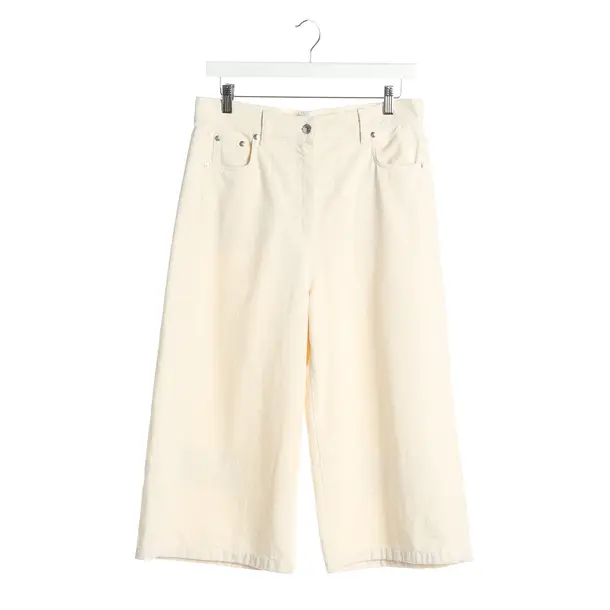 Pants in White, Cotton, MSGM