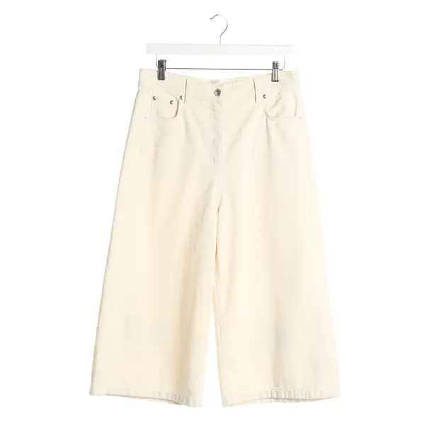 Pants in White, Cotton, MSGM