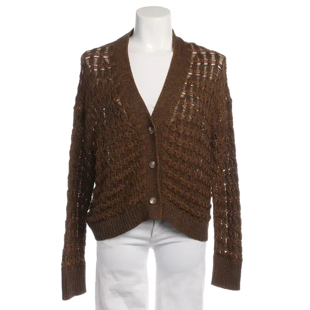 Cardigan in Brown, Cotton, Fabiana Filippi