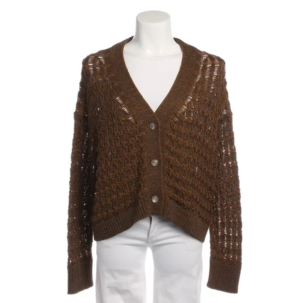 Strickjacke in Braun, Baumwolle, Fabiana Filippi