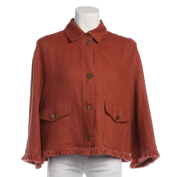 Sommerjacke in Braun, Leinen, Akris