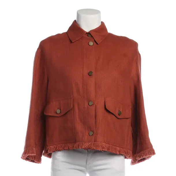 Summer Jacket in Brown, Linen, Akris