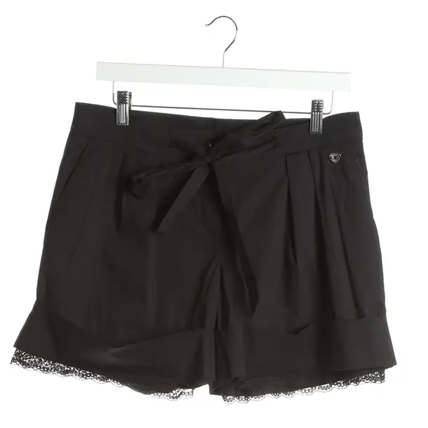 Shorts in Black, Cotton, Twin Set