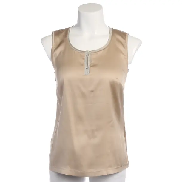 Top in Weiß, Seide, Fabiana Filippi