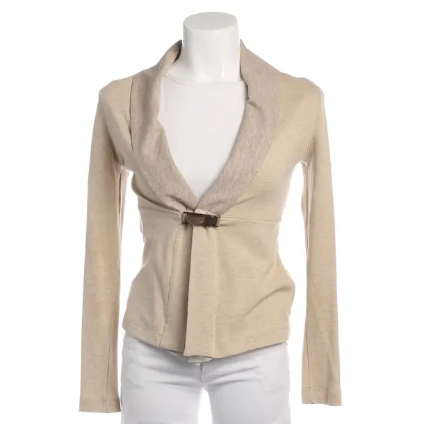 Strickjacke in Weiß, Baumwolle, Fabiana Filippi