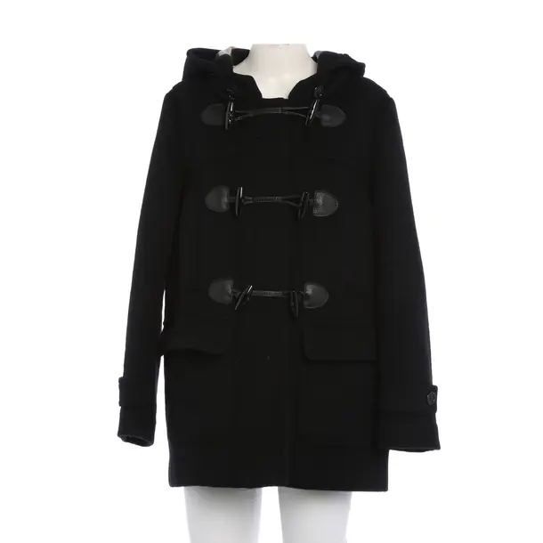 Mid-Season Jacket in Black, Wool, Burberry Brit