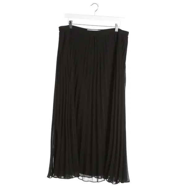 Skirt in Black, Polyester, self-portrait