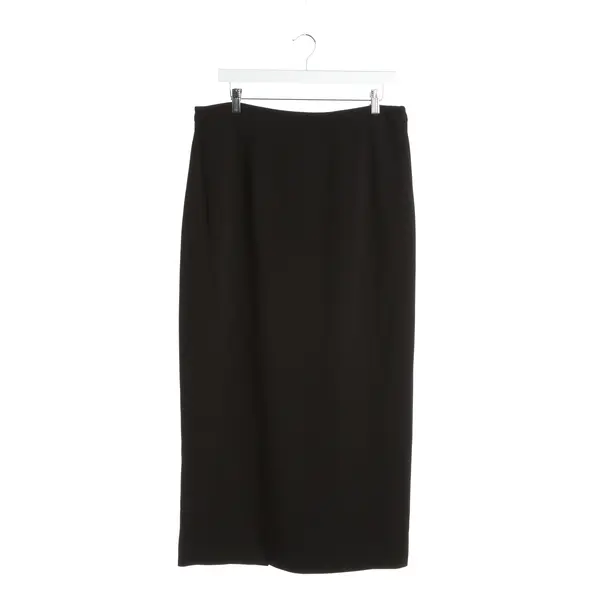 Skirt in Black, Polyester, self-portrait