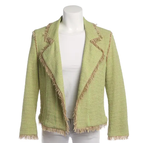 Blazer in Green, Cotton, Marc Cain