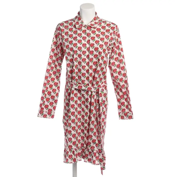 Kleid in Mehrfarbig, Baumwolle, Prada