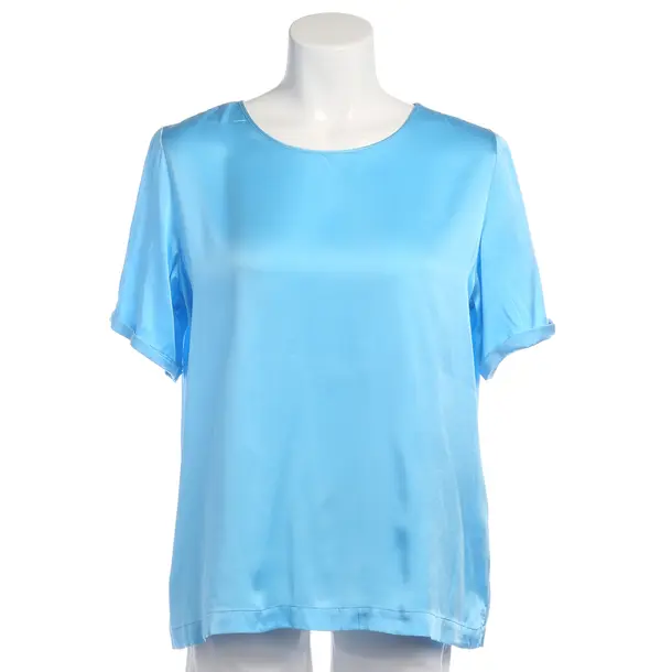 Shirt in Blue, Silk, (The Mercer) NY