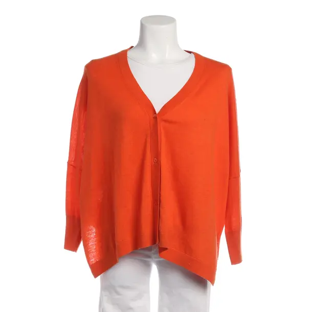 Cardigan in Orange, Wool, FFC
