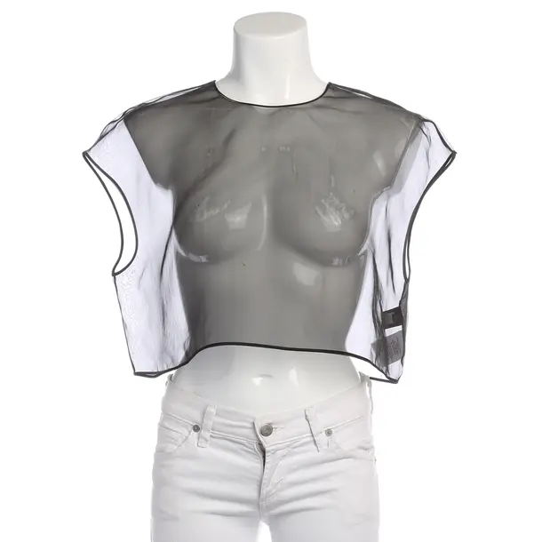 Top in Schwarz, Polyester, Fendi