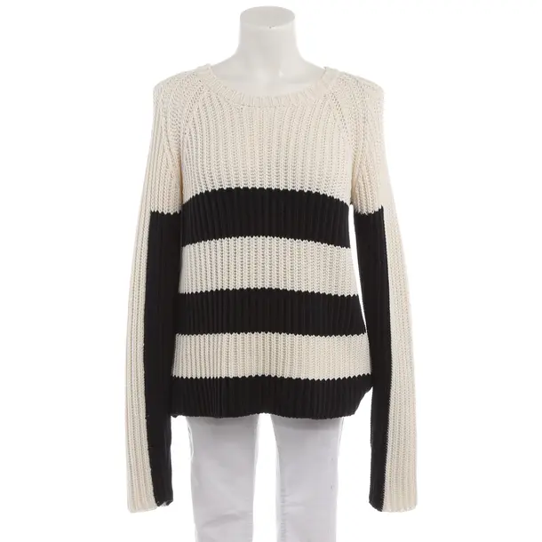 Jumper in White, Cotton, Lis Lareida