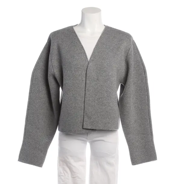 Cardigan in Gray, Cashmere, Lisa Yang