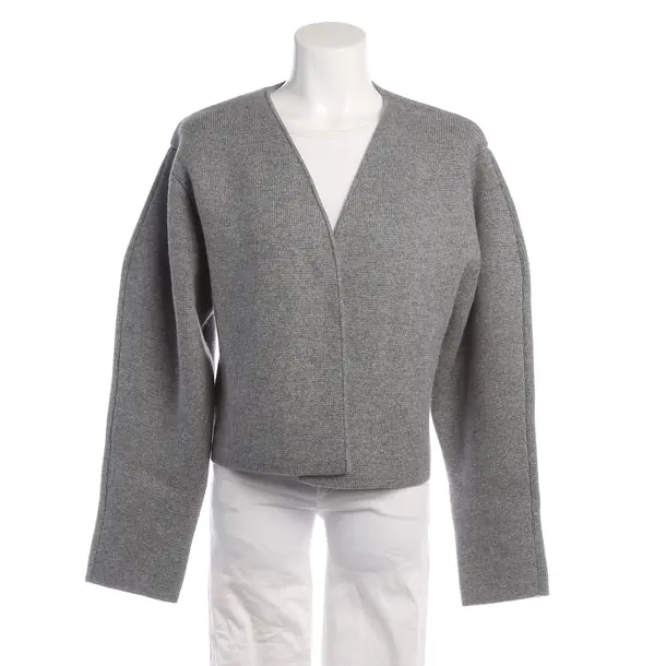 Strickjacke in Grau, Kaschmir, Lisa Yang