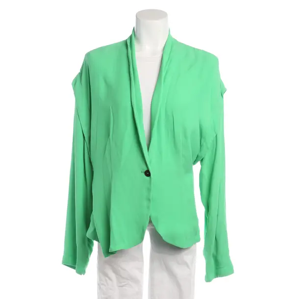 Blazer in Green, Viscose, Forte_Forte