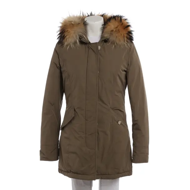 Wintermantel in Grün, Polyester, Woolrich